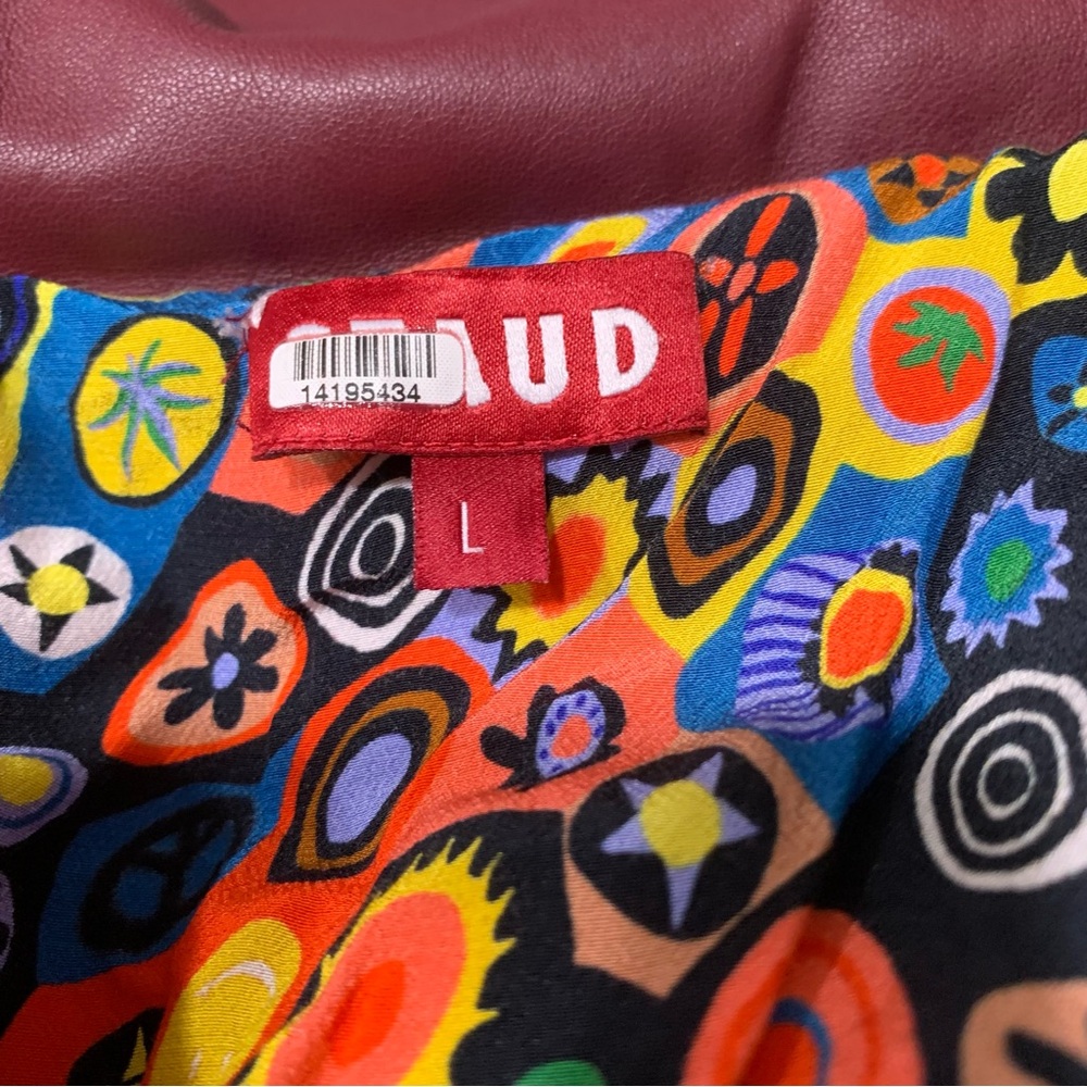 STAUD Burgundy Puffer Jacket - Picture 12 of 16